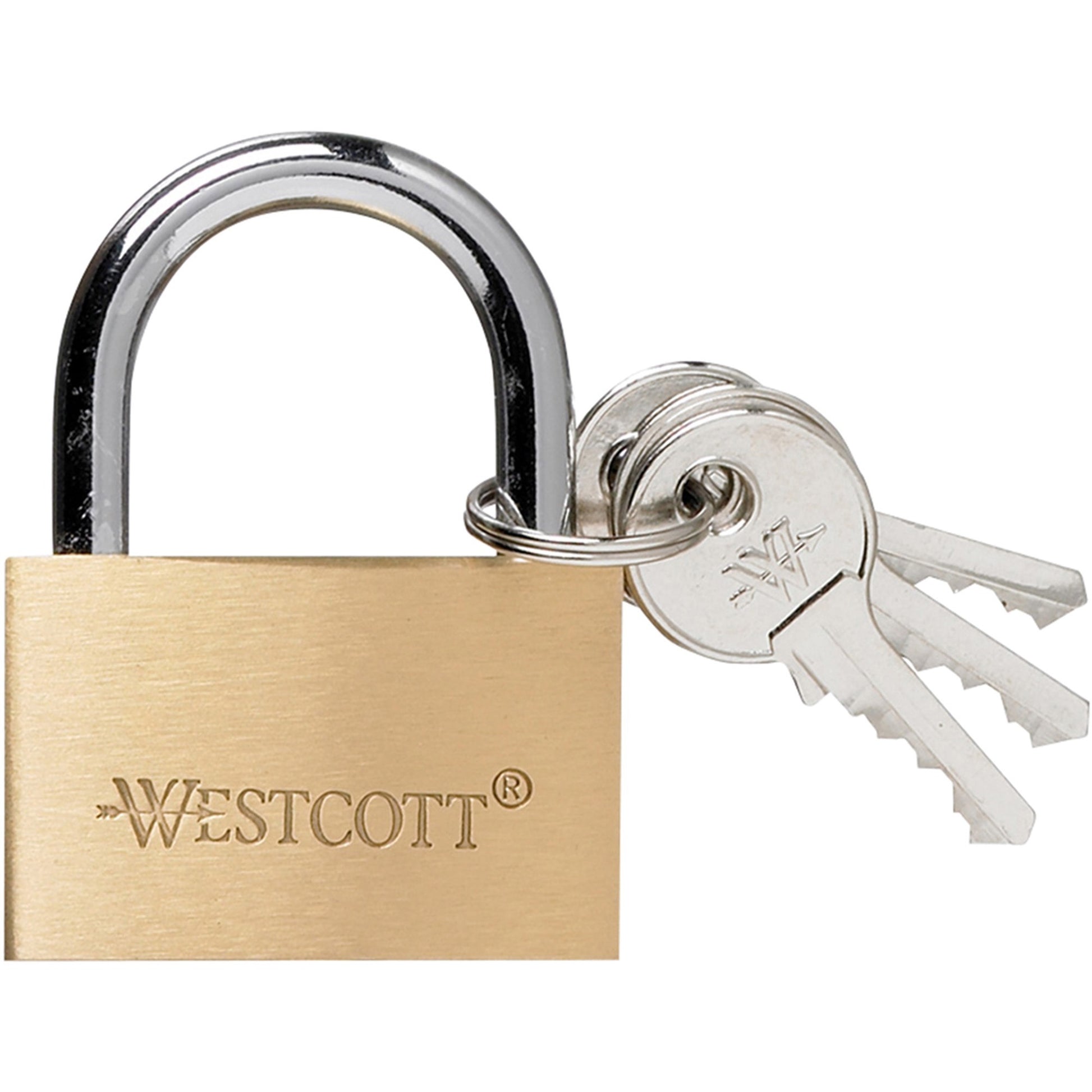 Westcott Brass Padlock
