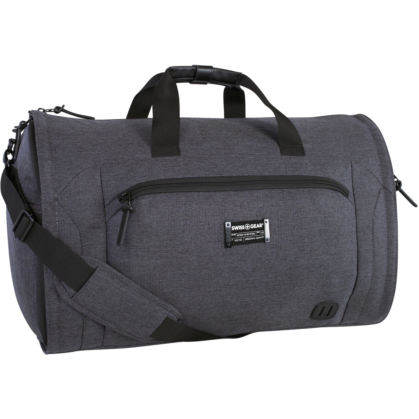 SwissGear Getaway SW22312005 Carrying Case (Duffel) Luggage, Clothes, Shoes, Accessories, Suit, Shirt, Wallet, Smartphone, Tablet, Travel Essential - Dark Gray