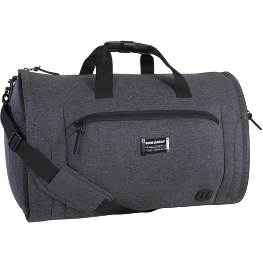 SwissGear Getaway SW22312005 Carrying Case (Duffel) Luggage, Clothes, Shoes, Accessories, Suit, Shirt, Wallet, Smartphone, Tablet, Travel Essential - Dark Gray