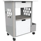 Focal Rolling Storage Cart - 5202WH