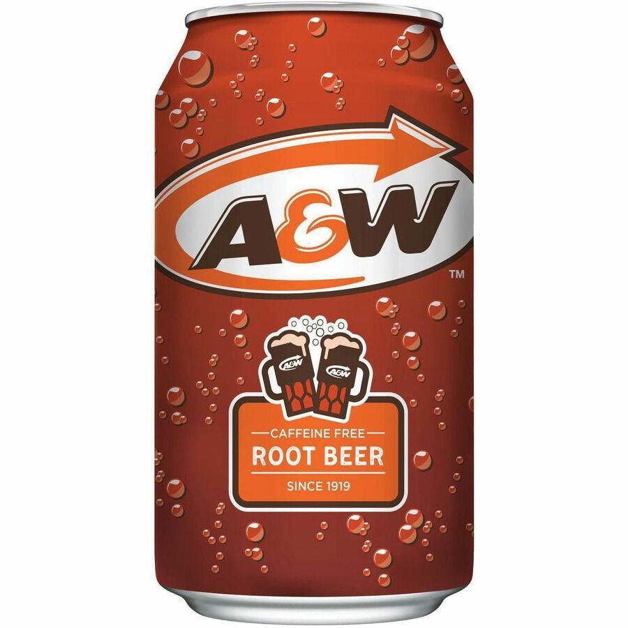 A&W Root Beer 355 ml Cans - 4564