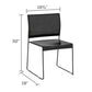 Safco Currant Mesh Back Guest Stack Chairs - 4/CT - 4271BM