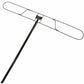 Globe Dust Mop 60" Metal Handle with Snap On Clip
