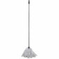 Globe Synthetic Yacht Mop - 12 Oz / 54"L Handle / White
