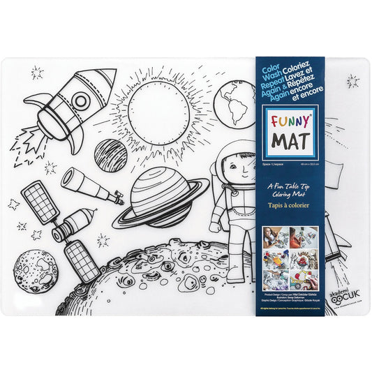 Funny Mat Reusable Tabletop Coloring Mat