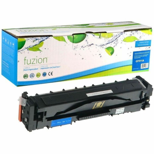 fuzion - Alternative for HP CF511A (204A) Compatible Toner - Cyan