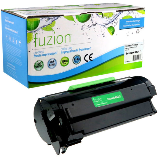 fuzion Laser Toner Cartridge 51B000, 51B00A0, 51B1000 - Black - 1 Each