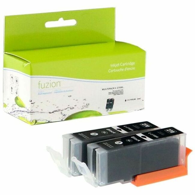 fuzion - Alternative for Canon PGI-270XL Compatible HY Inkjets - Black