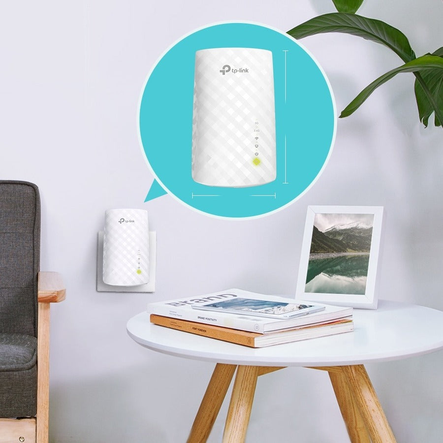 TP-Link RE220 Dual Band IEEE 802.11ac 750 Mbit/s Wireless Range Extender - RE220