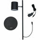 DAC&reg; MP-321 Metal LED Desk Lamp with 340 &deg; Rotating Head, Black - 02341
