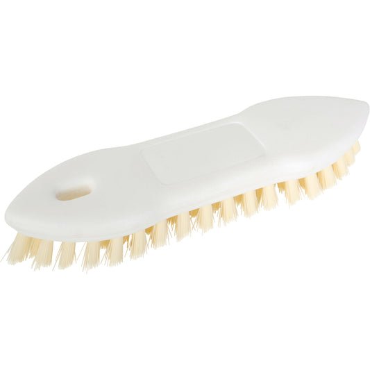 Globe 9" Pointed Scrub Brush Poly Bristle Plastic Block