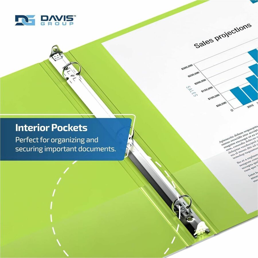 Davis Group&reg; Essential Premium Economy Round Ring Binder - 2311-24