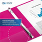 Davis Group&reg; Essential Premium Economy Round Ring Binder - 2311-43