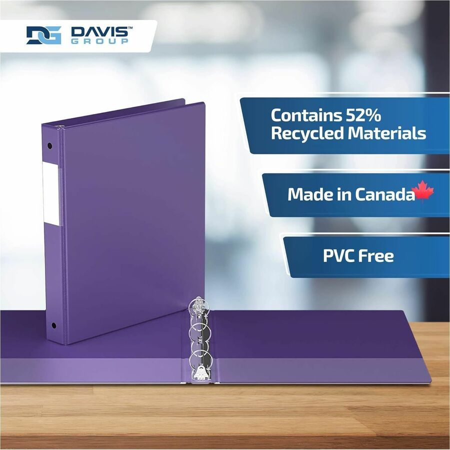 Davis Group&reg; Essential Premium Economy Round Ring Binder - 2311-69