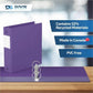 Davis Group Premium Economy, Round Ring, Binder, (Purple, 2") - 2313-69