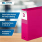 Davis Group Premium Economy, Round Ring, Binder, (Pink, 3") - 2314-43