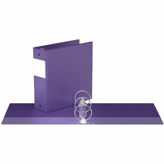 Davis Group Premium Economy, Round Ring, Binder, (Purple, 3")