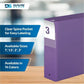Davis Group Premium Economy, Round Ring, Binder, (Purple, 3") - 2314-69