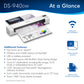 Brother DSMobile DS-940DW Sheetfed Scanner - 1200 dpi Optical - DS940DW