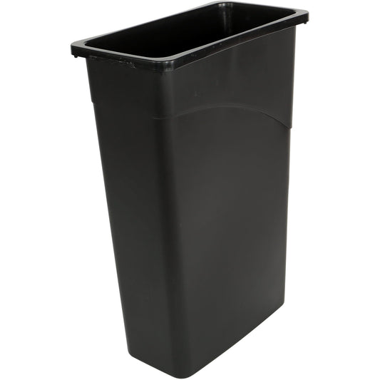 Globe Slim Container 23 Gallon Black