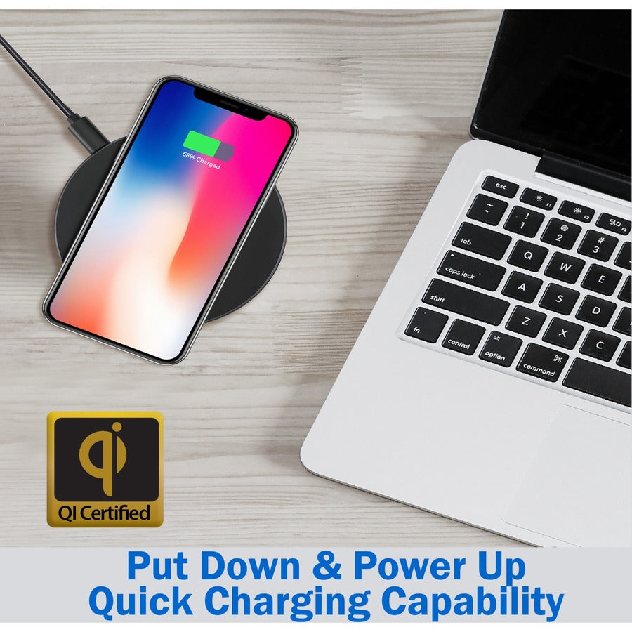 Adesso 10W Max Qi-Certified Wireless Charger - AUH-1010