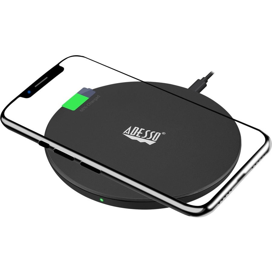 Adesso 10W Max Qi-Certified Wireless Charger - AUH-1010