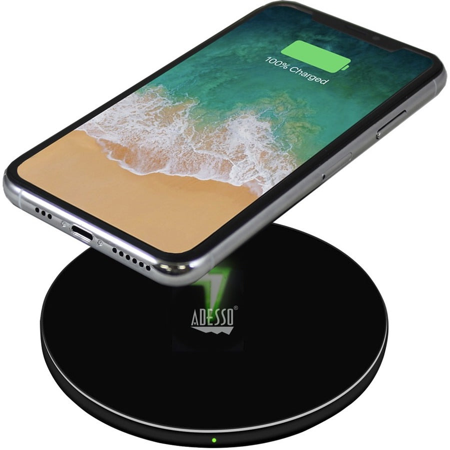 Adesso 10W Max Qi-Certified Wireless Charger - AUH-1010