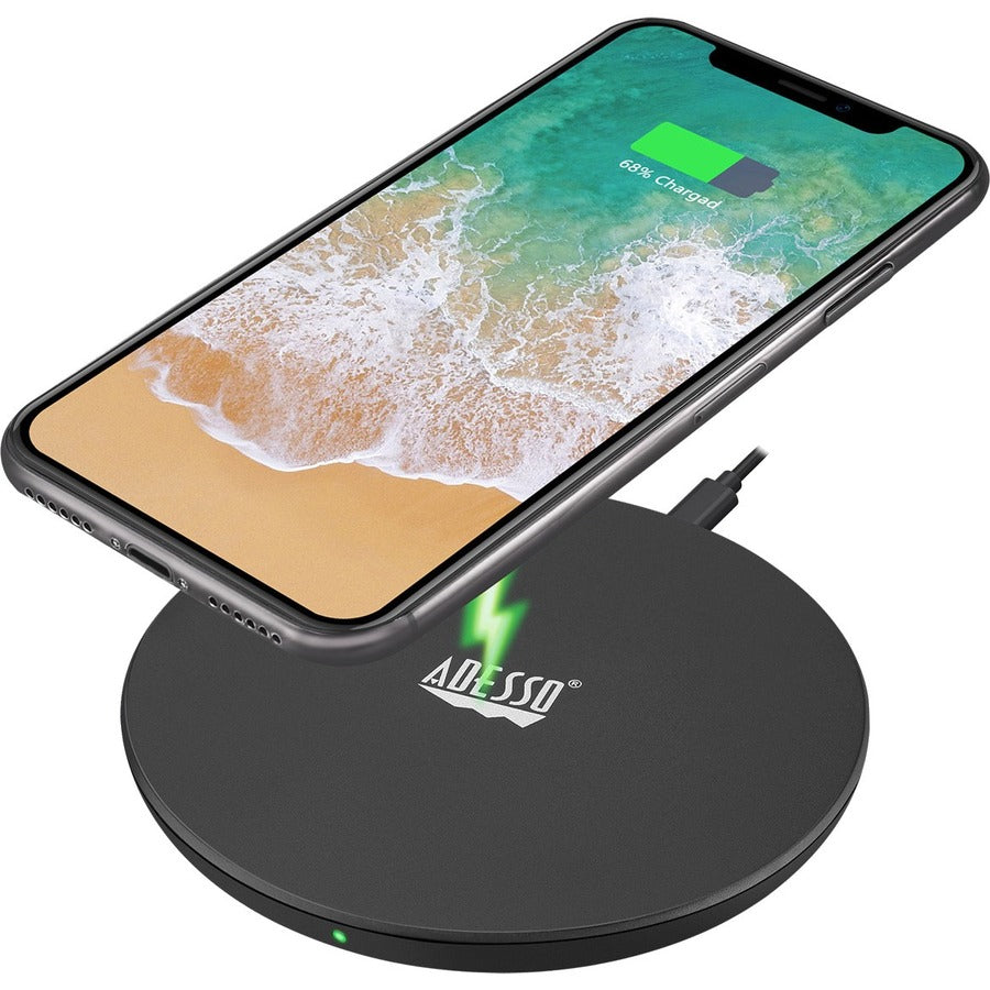 Adesso 10W Max Qi-Certified Wireless Charger - AUH-1010