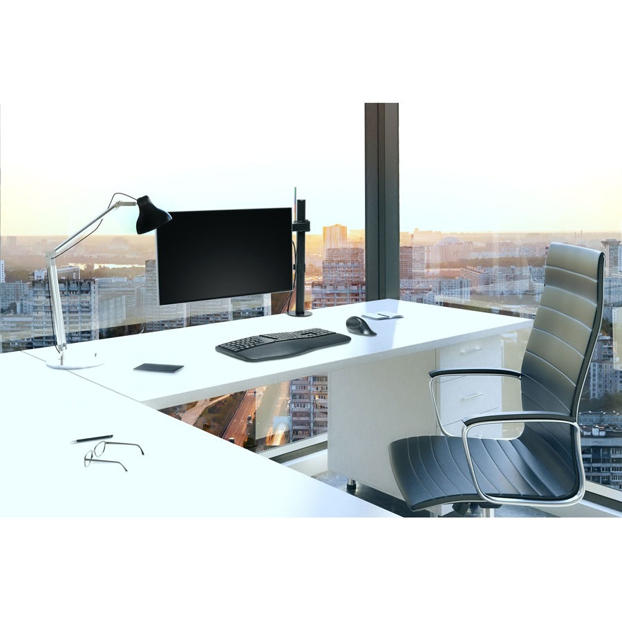 Kensington SmartFit Mounting Arm for Monitor - Black - Landscape/Portrait - K55408WW