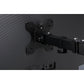Kensington SmartFit Mounting Arm for Monitor - Black - Landscape/Portrait - K55408WW