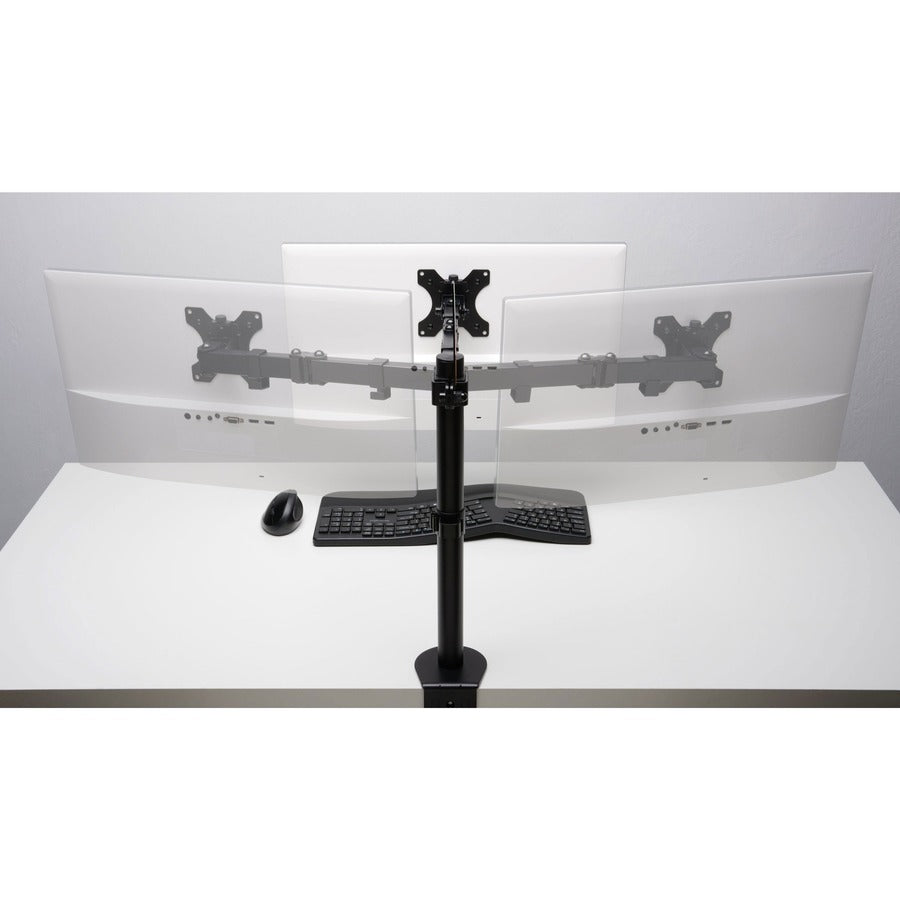 Kensington SmartFit Mounting Arm for Monitor - Black - Landscape/Portrait - K55408WW