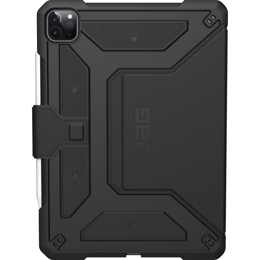Urban Armor Gear Metropolis Carrying Case (Folio) for 12.9" Apple iPad Pro (4th Generation) Apple Pencil, Tablet, Stylus - Black - 122066114040