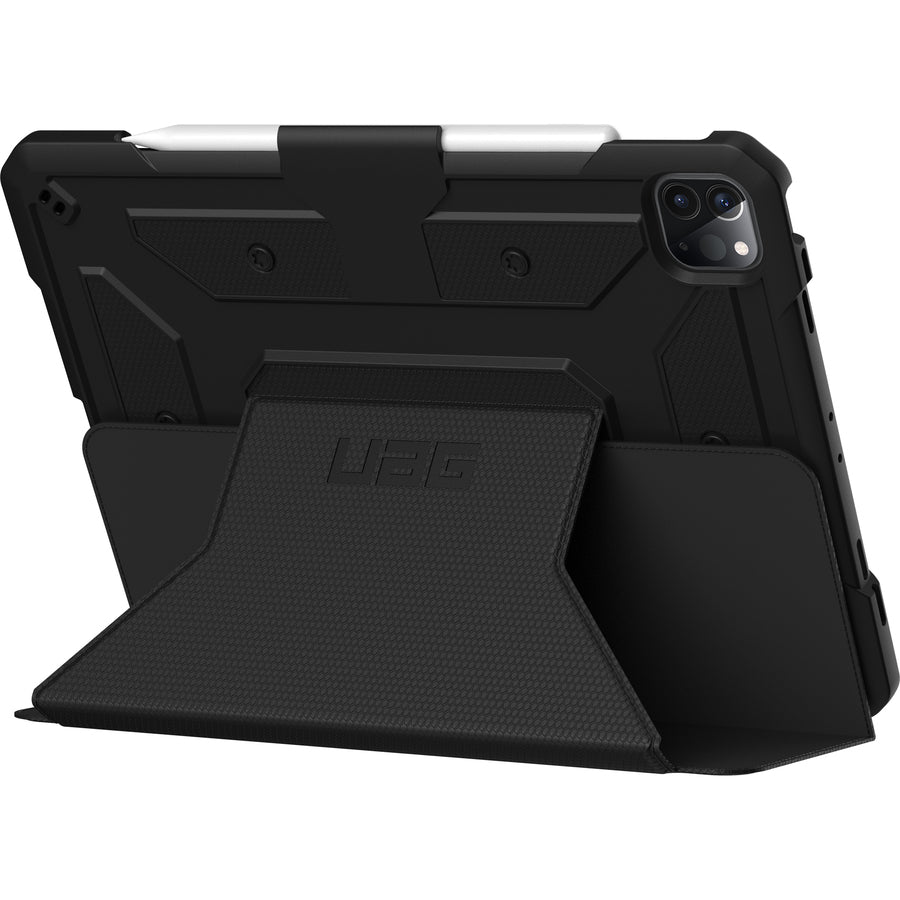 Urban Armor Gear Metropolis Carrying Case (Folio) for 12.9" Apple iPad Pro (4th Generation) Apple Pencil, Tablet, Stylus - Black - 122066114040