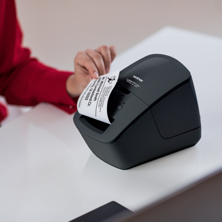 Brother QL-600 Desktop Direct Thermal Printer - Monochrome - Label Print - USB - QL-600