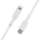 Belkin BoostCharge USB-C to Lightning Cable (1 meter / 3.3 foot, White) - CAA003BT1MWH