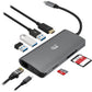 Adesso 8-in-1 USB-C Multi-Port Docking Station - AUH-4030