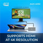 Adesso 8-in-1 USB-C Multi-Port Docking Station - AUH-4030