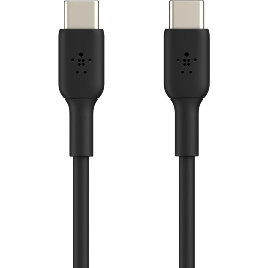 Belkin BoostCharge USB-C to USB-C Cable (1 meter / 3.3 foot, Black) - CAB003BT1MBK