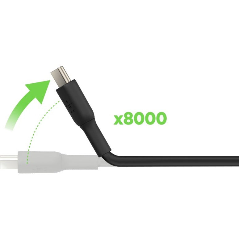 Belkin BoostCharge USB-C to USB-C Cable (1 meter / 3.3 foot, Black) - CAB003BT1MBK