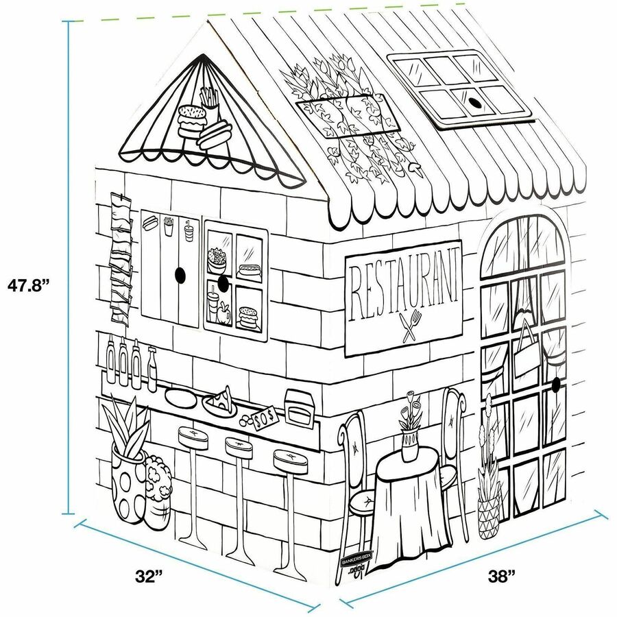 BB AtPlay Treats 'N Eats Playhouse, 1Pk - 1230201