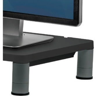 Fellowes Standard Adjustable Monitor Riser Black - 9671201