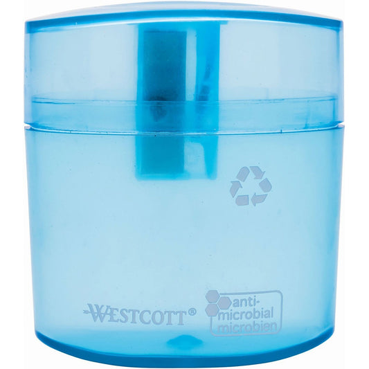 Westcott KleenEarth Antimicrobial Student Single-Hole Pencil Sharpener
