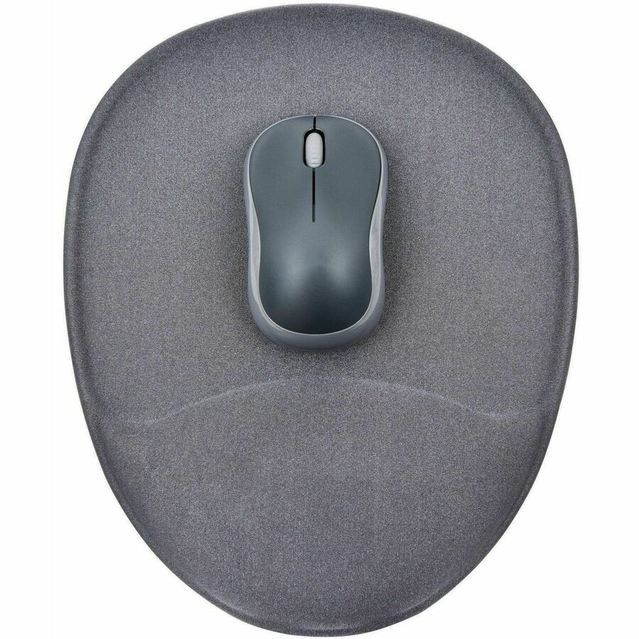 DAC&reg; MP-113 Super-Gel "Contoured" Mouse Pad with Palm Support, Grey - 02086