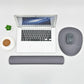 DAC&reg; MP-113 Super-Gel "Contoured" Mouse Pad with Palm Support, Grey - 02086