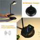DAC&reg; MP-323 LED Desk Lamp With Wireless Charger, Black - 02343