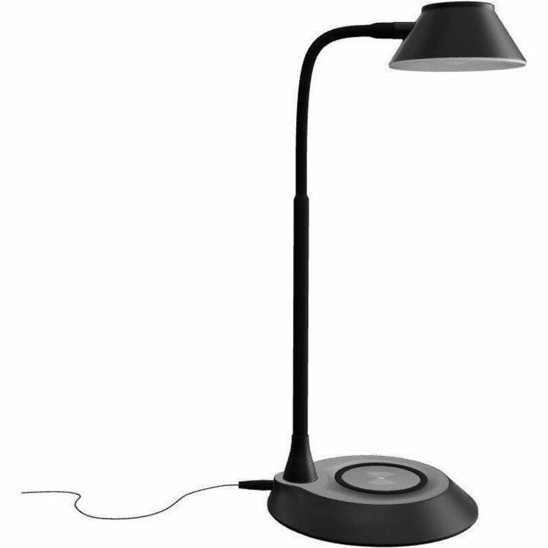 DAC&reg; MP-323 LED Desk Lamp With Wireless Charger, Black - 02343