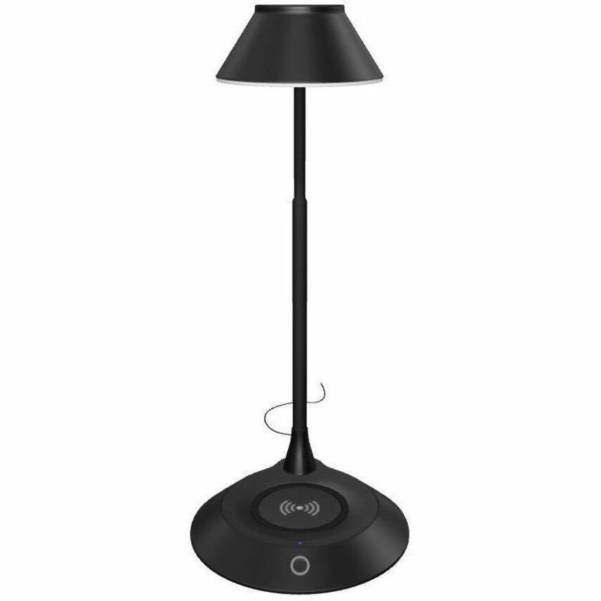 DAC&reg; MP-323 LED Desk Lamp With Wireless Charger, Black - 02343