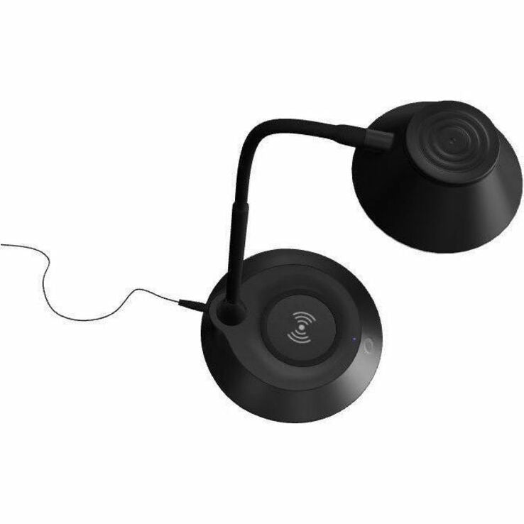 DAC&reg; MP-323 LED Desk Lamp With Wireless Charger, Black - 02343