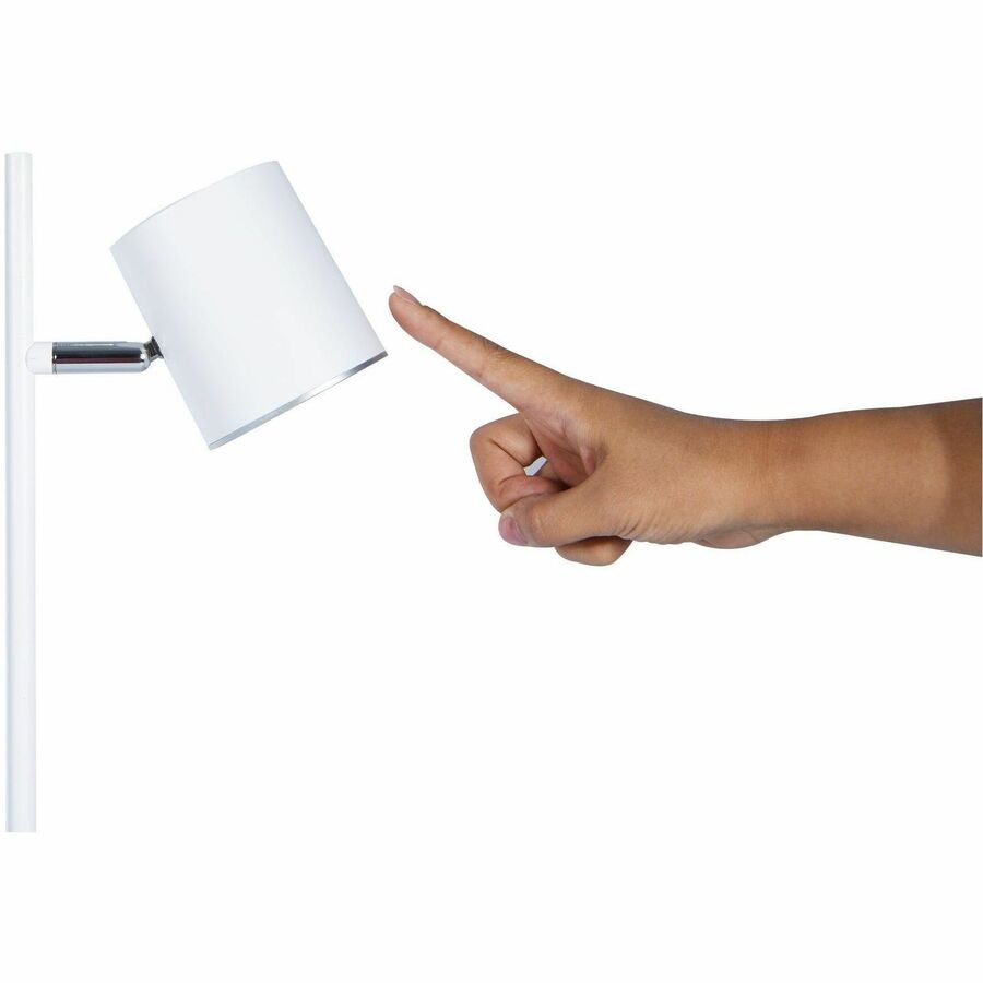 DAC&reg; MP-324 Metal LED Desk Lamp with 340 &deg; Rotating Head, White - 02345