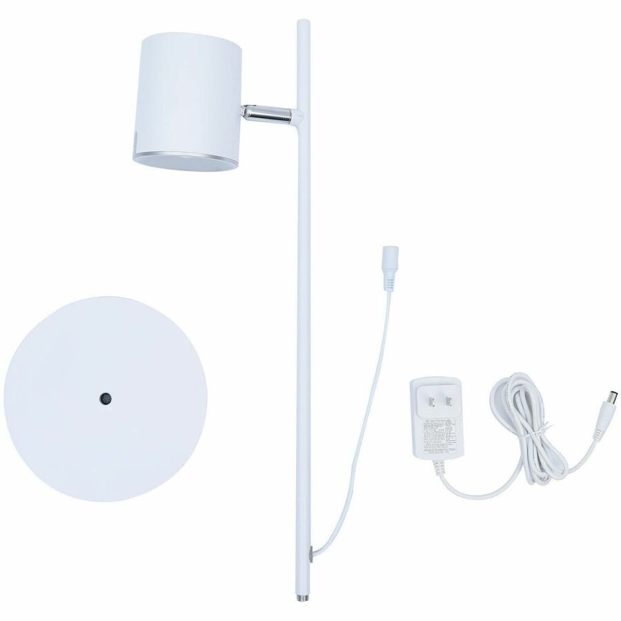 DAC&reg; MP-324 Metal LED Desk Lamp with 340 &deg; Rotating Head, White - 02345